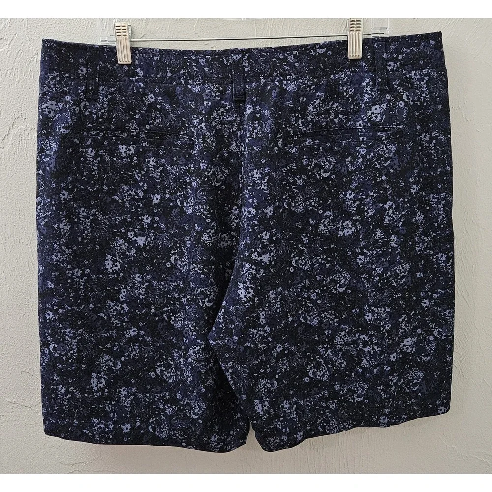 Under Armour Men's Golf Shorts Size 38 Blue Speckle Print 9